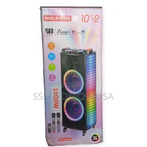 NDR-1022 10+2 Channel Rechargeable Wireless Party Speaker