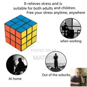 Magic Puzzle Cube Speed - Multicolor