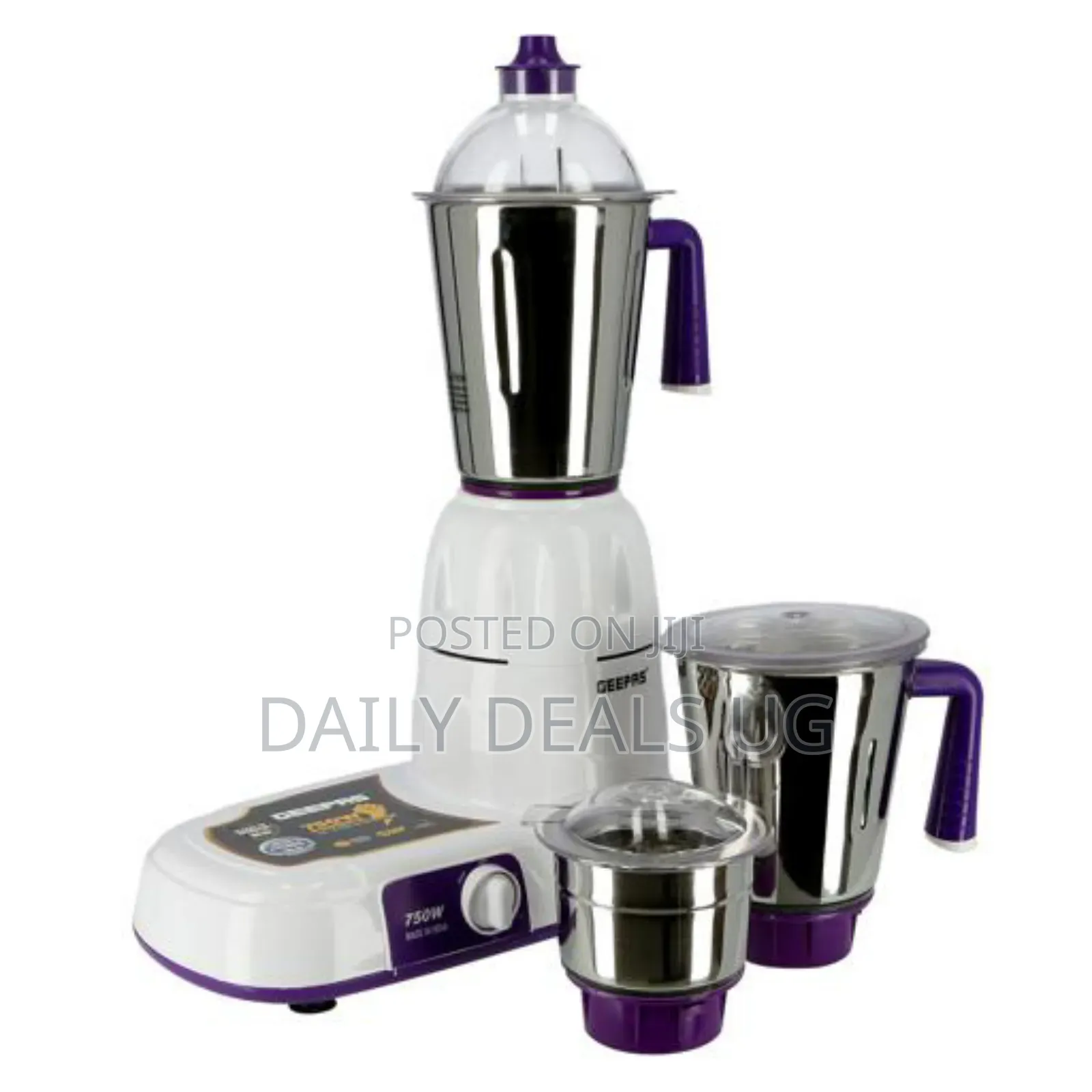 3-in-1 Mixer Grinder Geepas Gsb5081