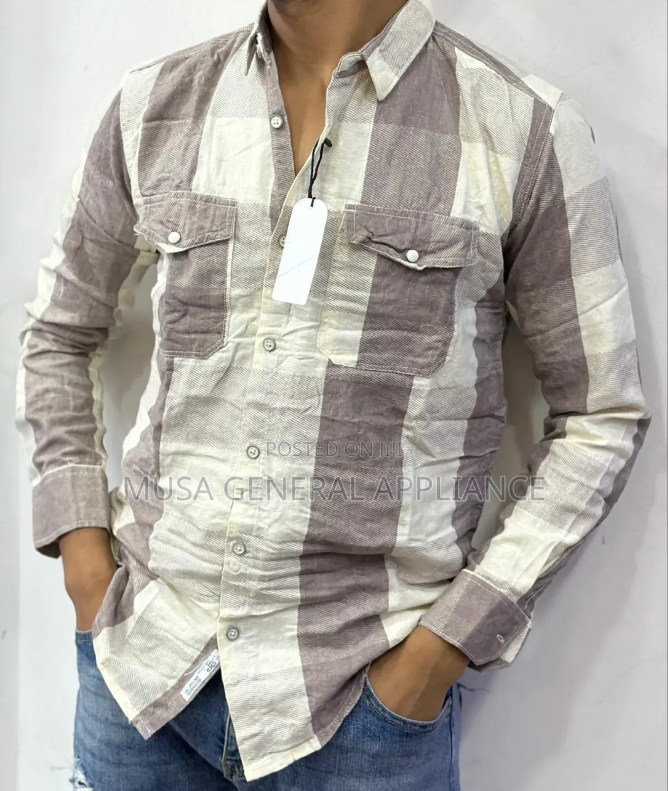 Denim Shirt Long Sleeve