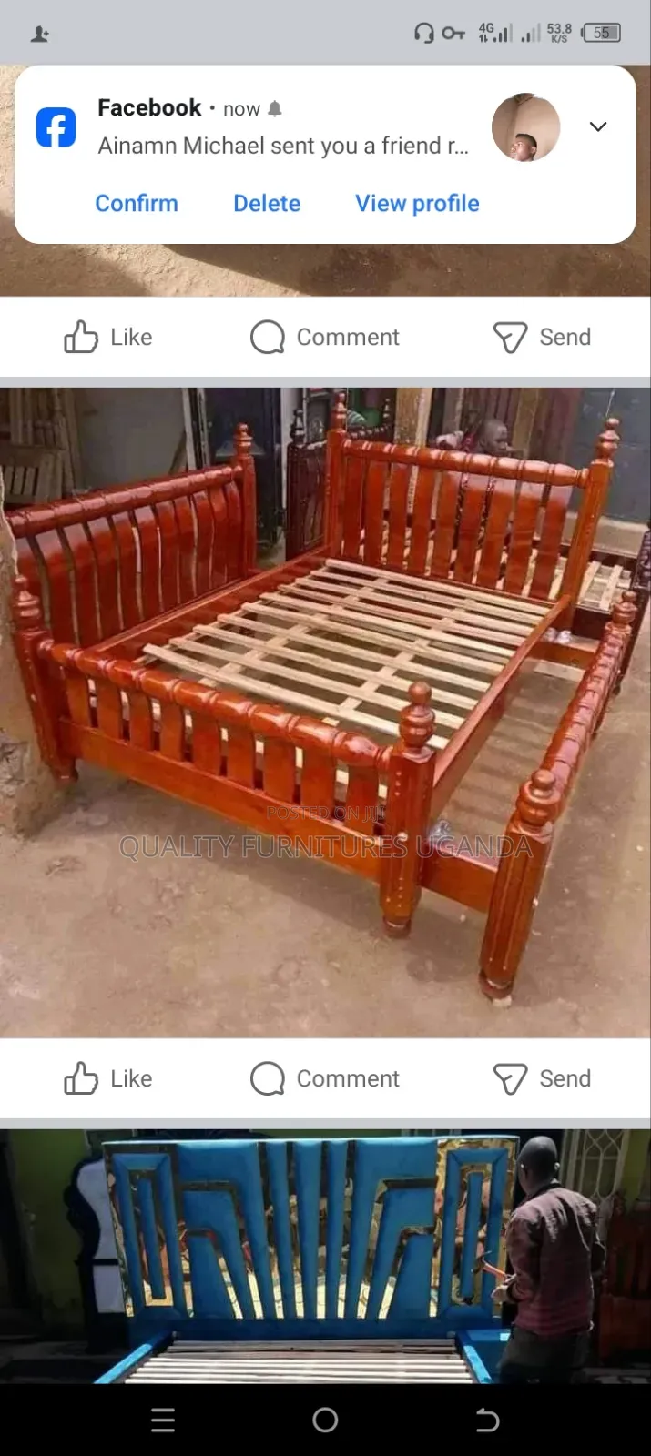 4*6 Musambya German Bed