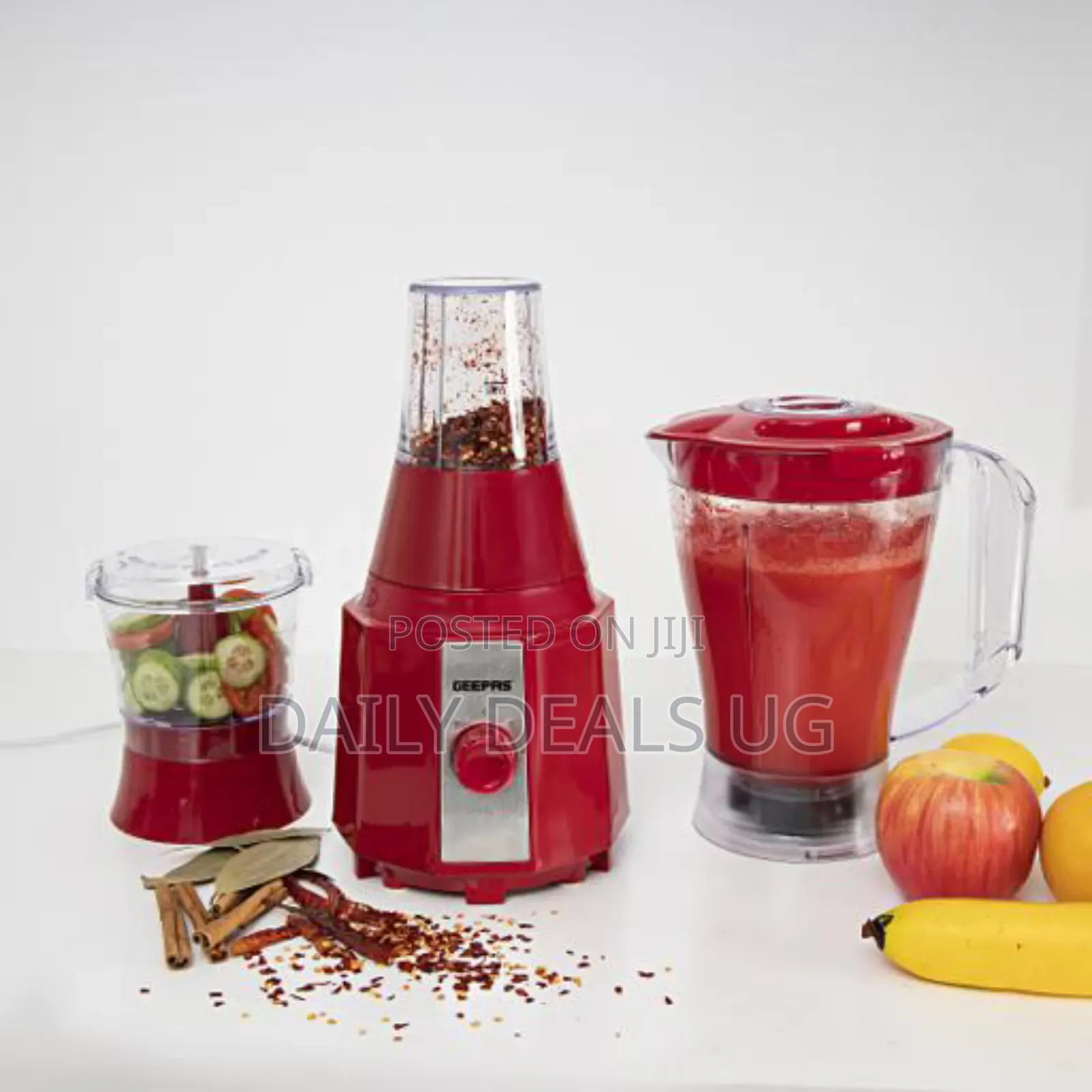 400w 3 in 1 Multifunctional Blender Geepas Gsb9891