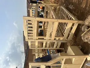 Solid Triple Decker Bed