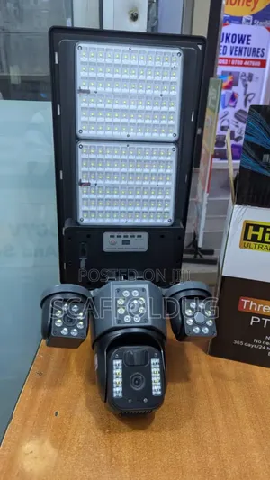 Solar Camera Simcard With Streetlight