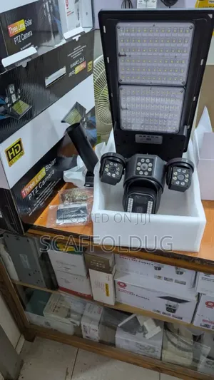 Solar Camera Simcard With Streetlight