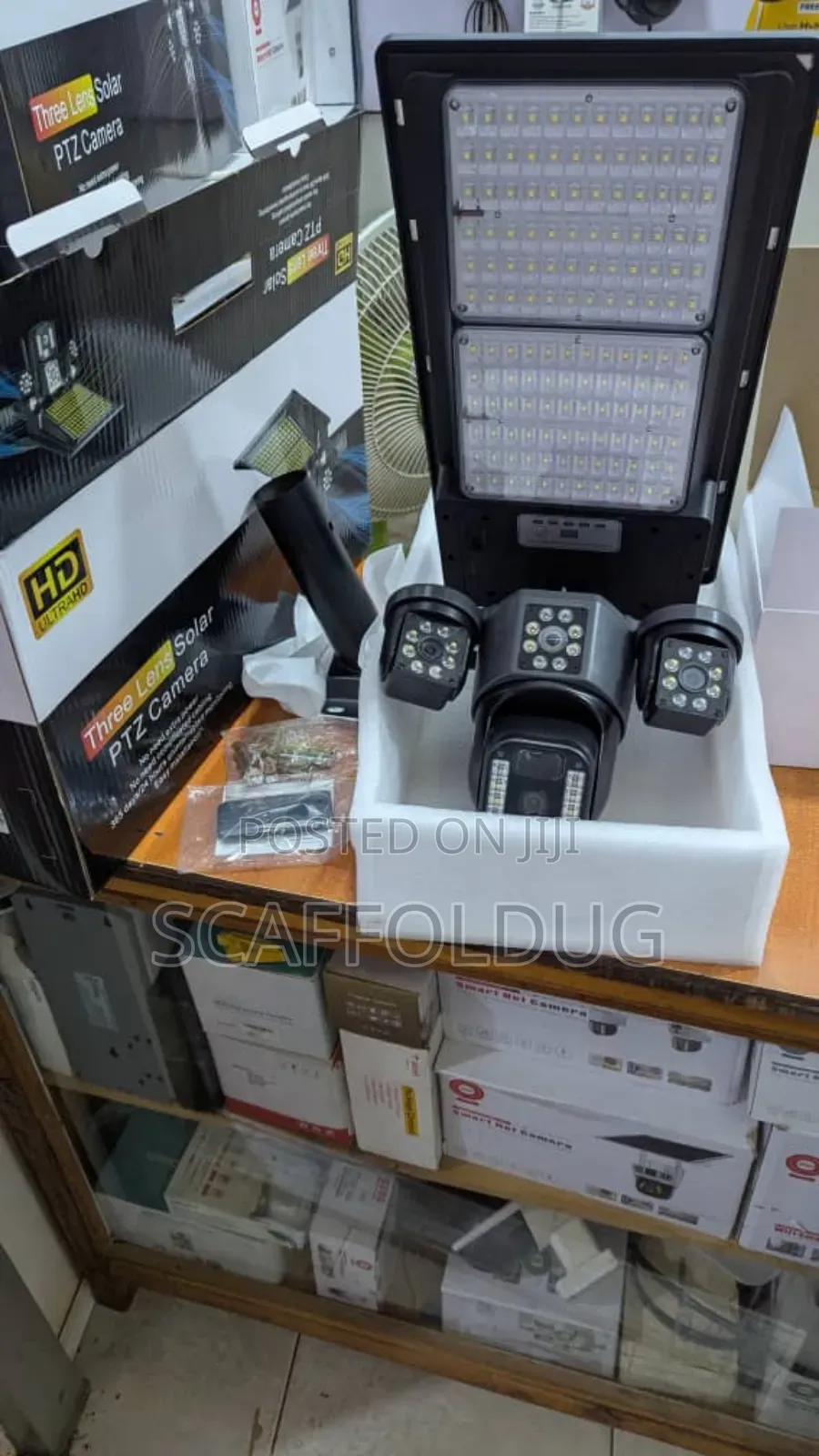 Solar Camera Simcard With Streetlight
