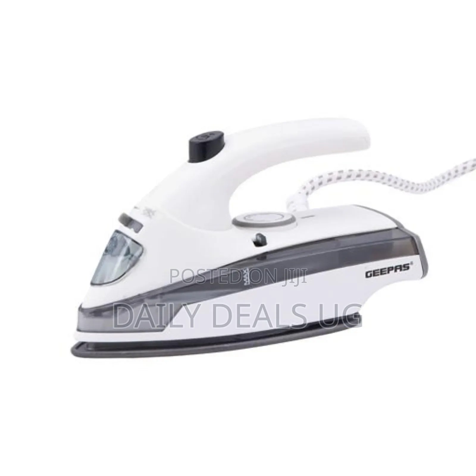 Geepas Gsi7806 800w Dry Iron With Foldable Handle