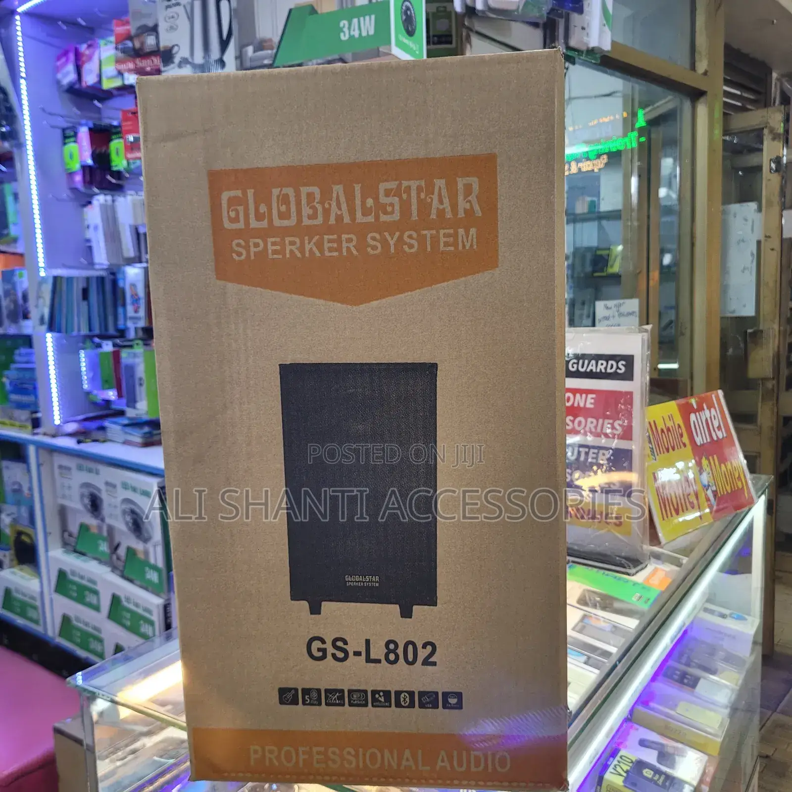 Globalstar Karaoke Speaker With Wireless Microphone