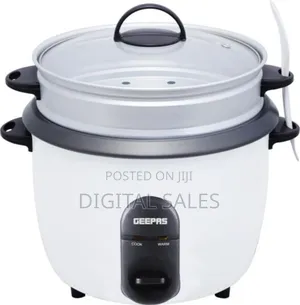 1.5 Litres Geepas Steamer Rice Cooker.