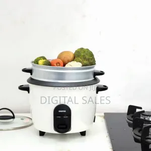 1.5 Litres Geepas Steamer Rice Cooker.