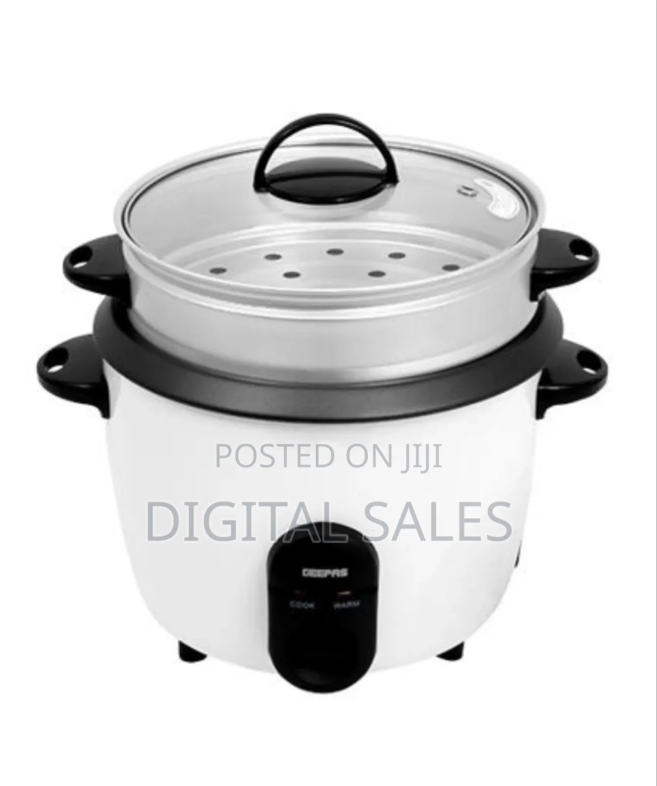 Original Geepas Steamer Rice Cooker.