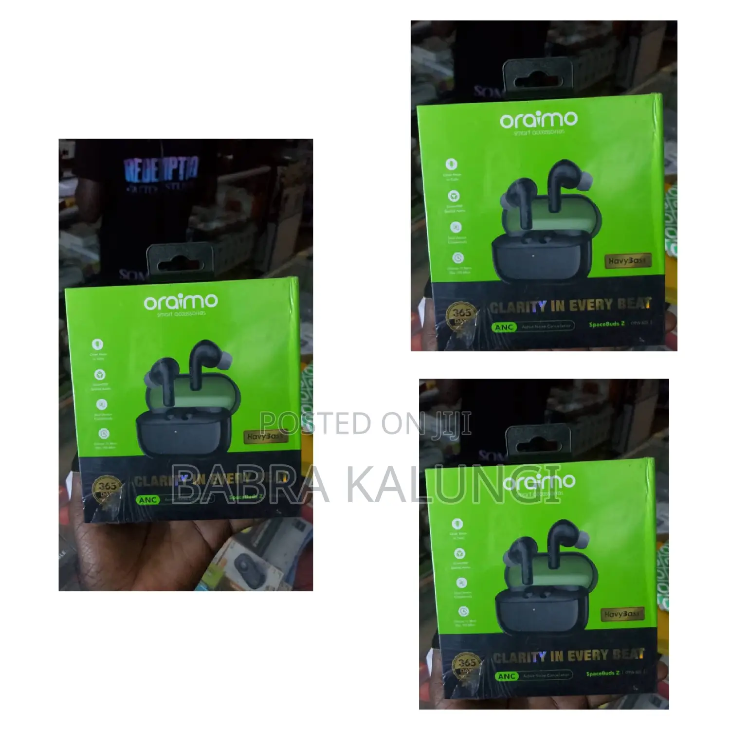 Oraimo Spacebuds Z Anc True Wireless Earbuds |
