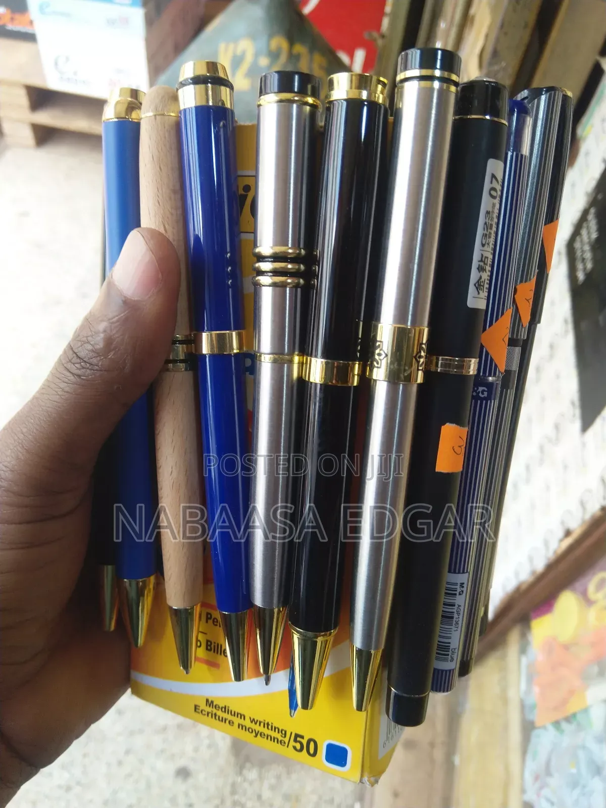 Metallic Corporate Pens