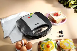 Portable Powerful 700w 2 Slice Grill Maker With Non-Stick Plates