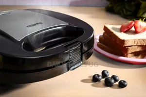 Portable Powerful 700w 2 Slice Grill Maker With Non-Stick Plates