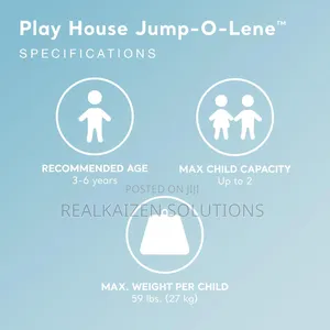 Intex Jump-O-Lene Inflatable Play House Jumping Castle