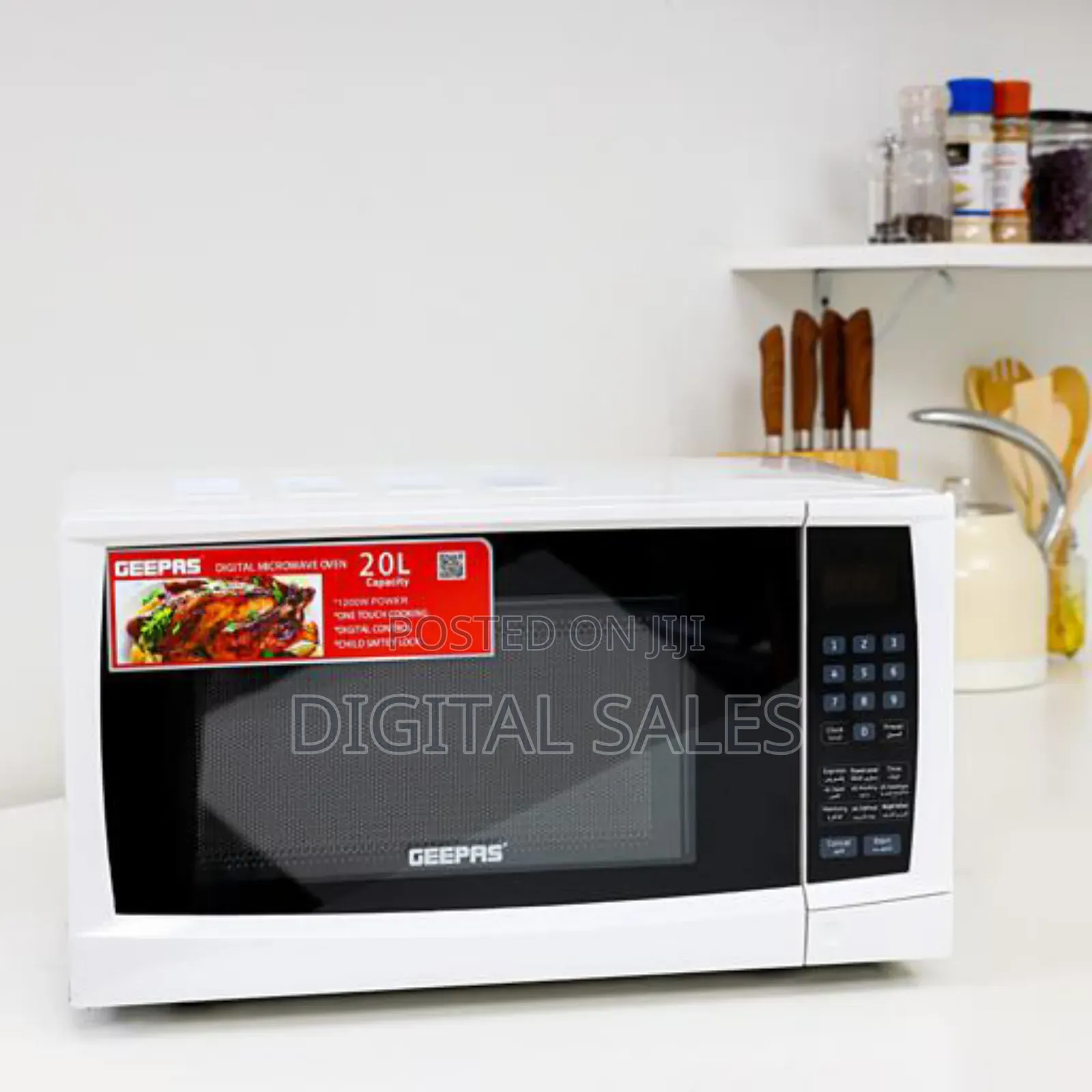 Geepas Gmo1897 35l Digital Microwave Oven