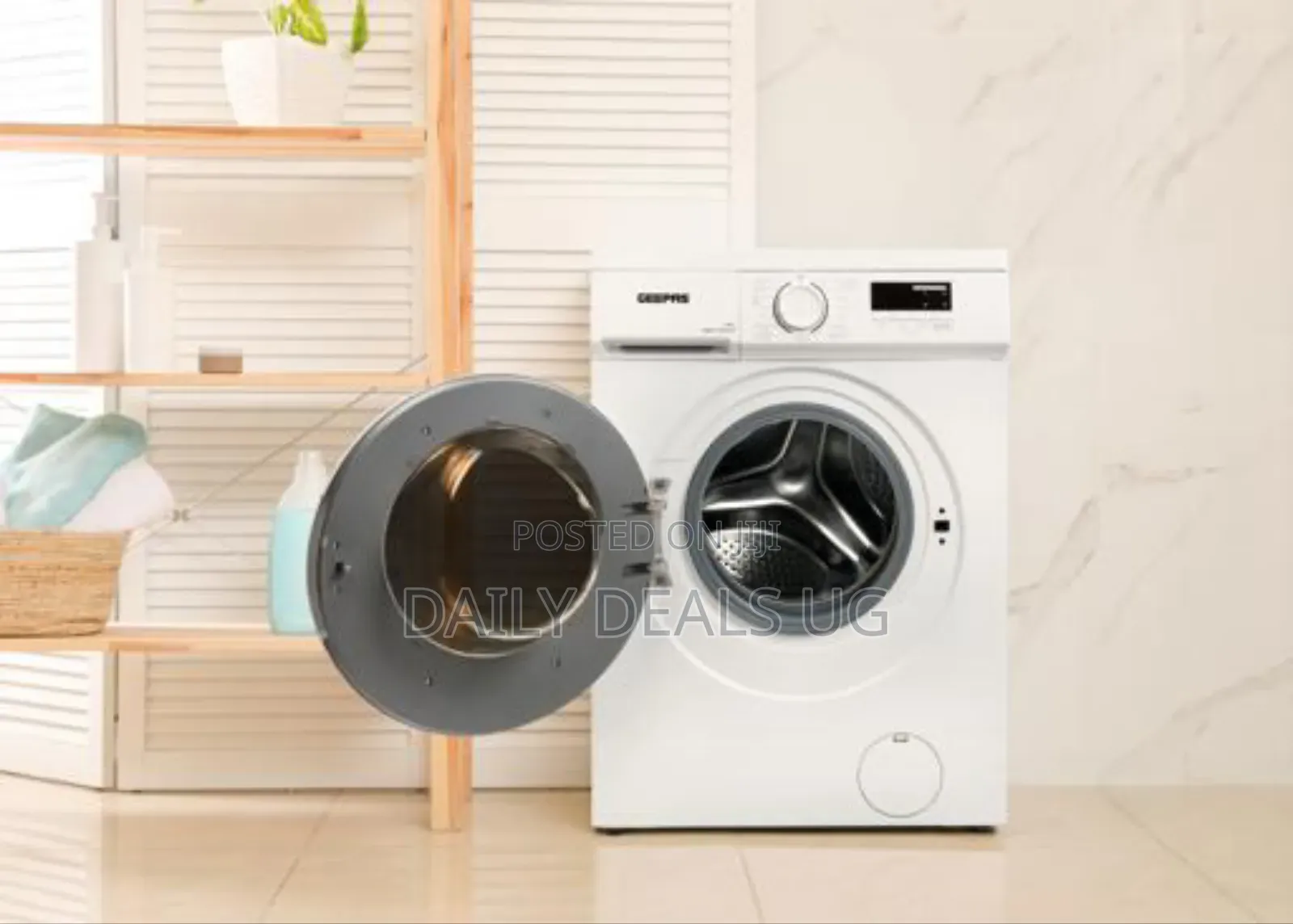 Front Loading Washing Machine 7 Kg Geepas