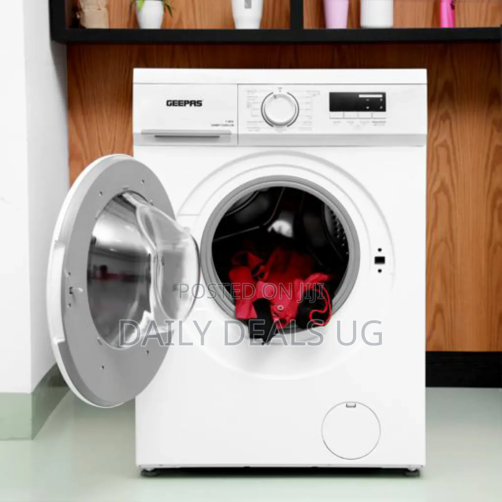 Front Loading Washing Machine 7 Kg Geepas