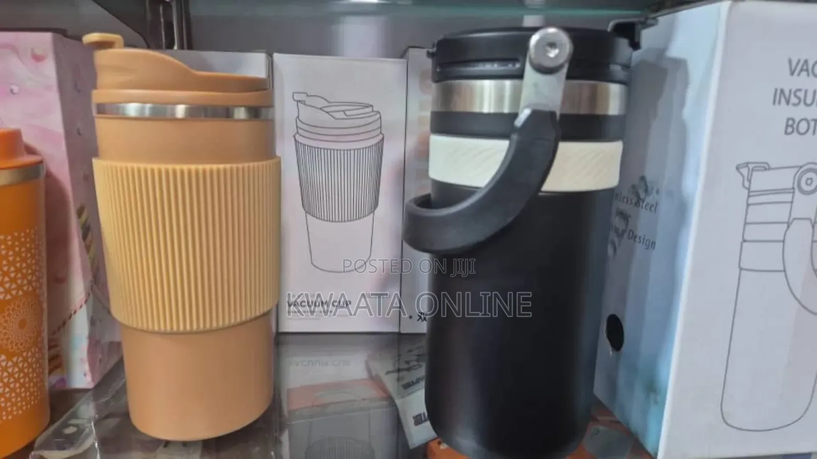480ml Portable Stainless Steel Insulated Cup Tea, Drinks,