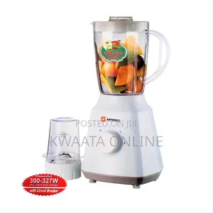 1.5l Sayona 2 in 1 Unbreakable Blender Sb-42322 – White