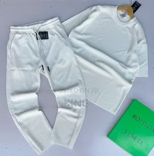 White Casual Tracksuit