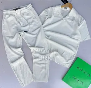 White Casual Tracksuit