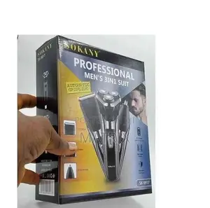 Sokany 3-in-1 Shaver Rechargeable Hair Clipper