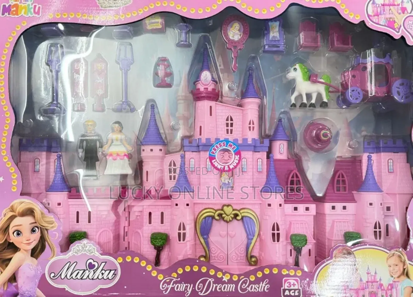 Castle Set With Barbie