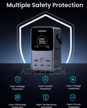 Ugreen 300w 48000mah Power Bank With Smart Digital Display