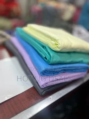 4x6 4pcs Striped Cotton Bedsheets With Pillow Cases - Purple