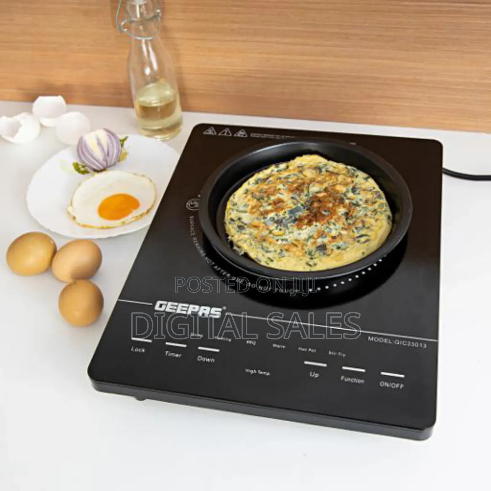 Geepas High Quality Digital Infrared Cooker With 2yrs Warant