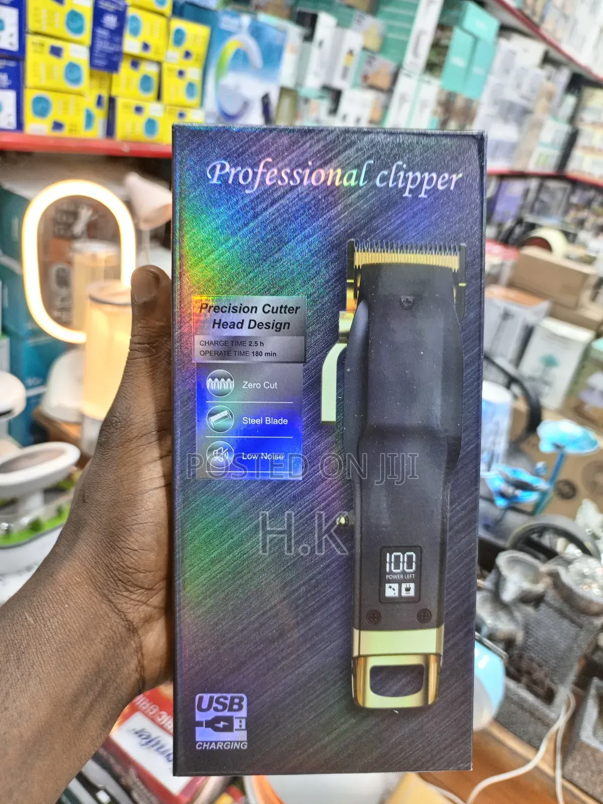 Elehomyou Professional Clipper, a Rechargeable Hair Clipper