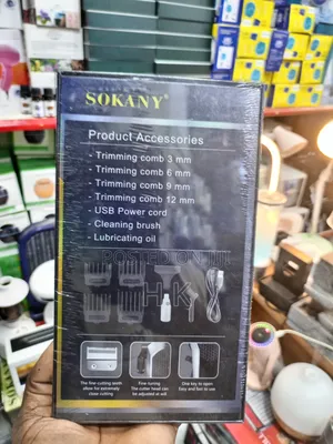 Sokany Professional Hair Clipper, Model Sk-Lf-9936.