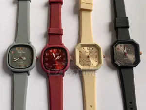 Small Square Rubber Watch