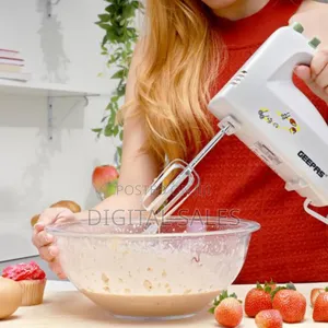 Electric Geepas Hand Mixer 200w, Ghm2001 – White