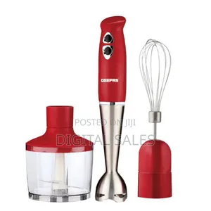 Hand Blender Multifunctional 3 in 1 Geepas Hand Blender