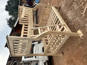 Kids Double Decker Bed in Hardwood