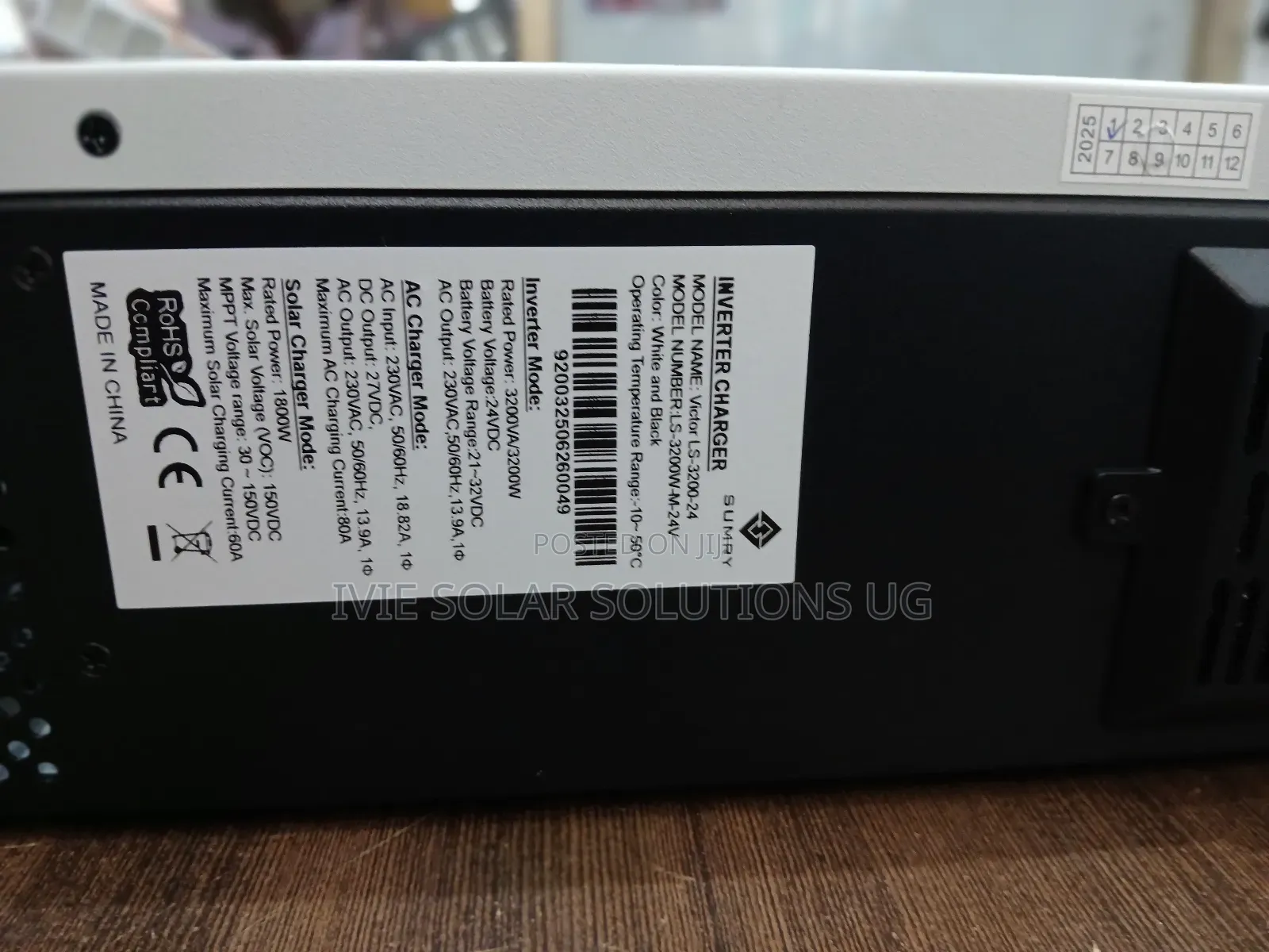 Sumry Hybrid Inverter 3.2kva/3200watts