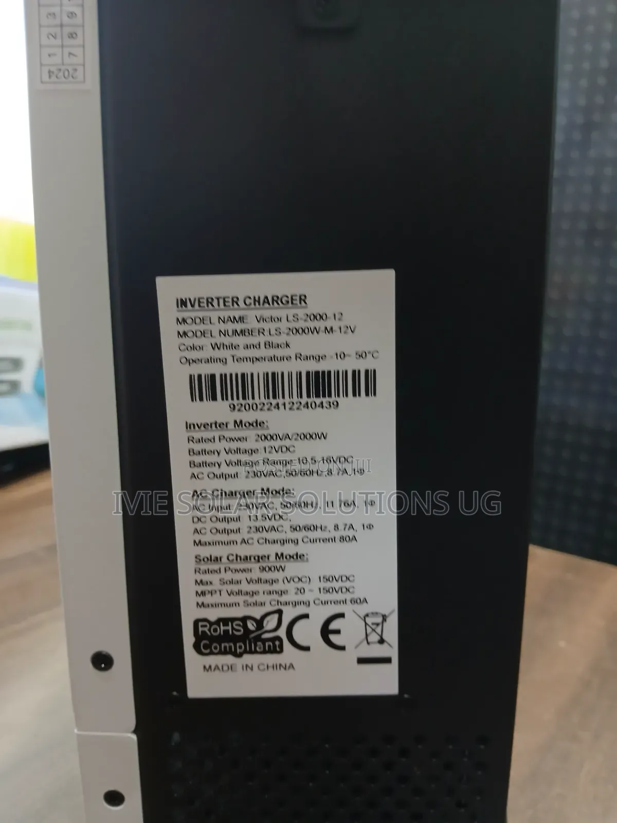 2kva/ 2000w Hybrid Inverter