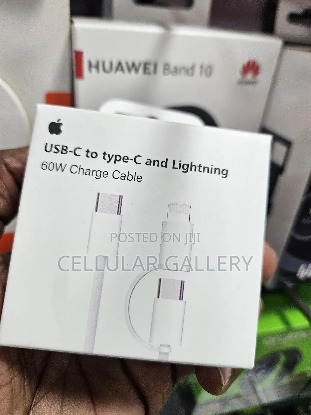 Usb-C to Type-C and Lightning 60w Charging Cable