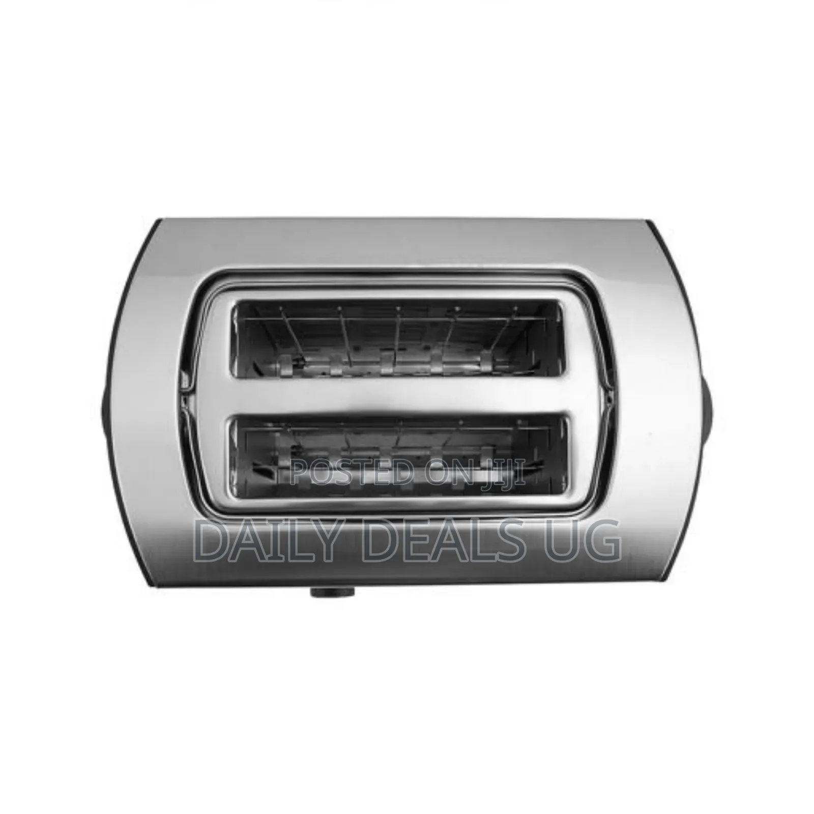 Geepas 900w 2 Slice Bread Toaster Stainless Steel