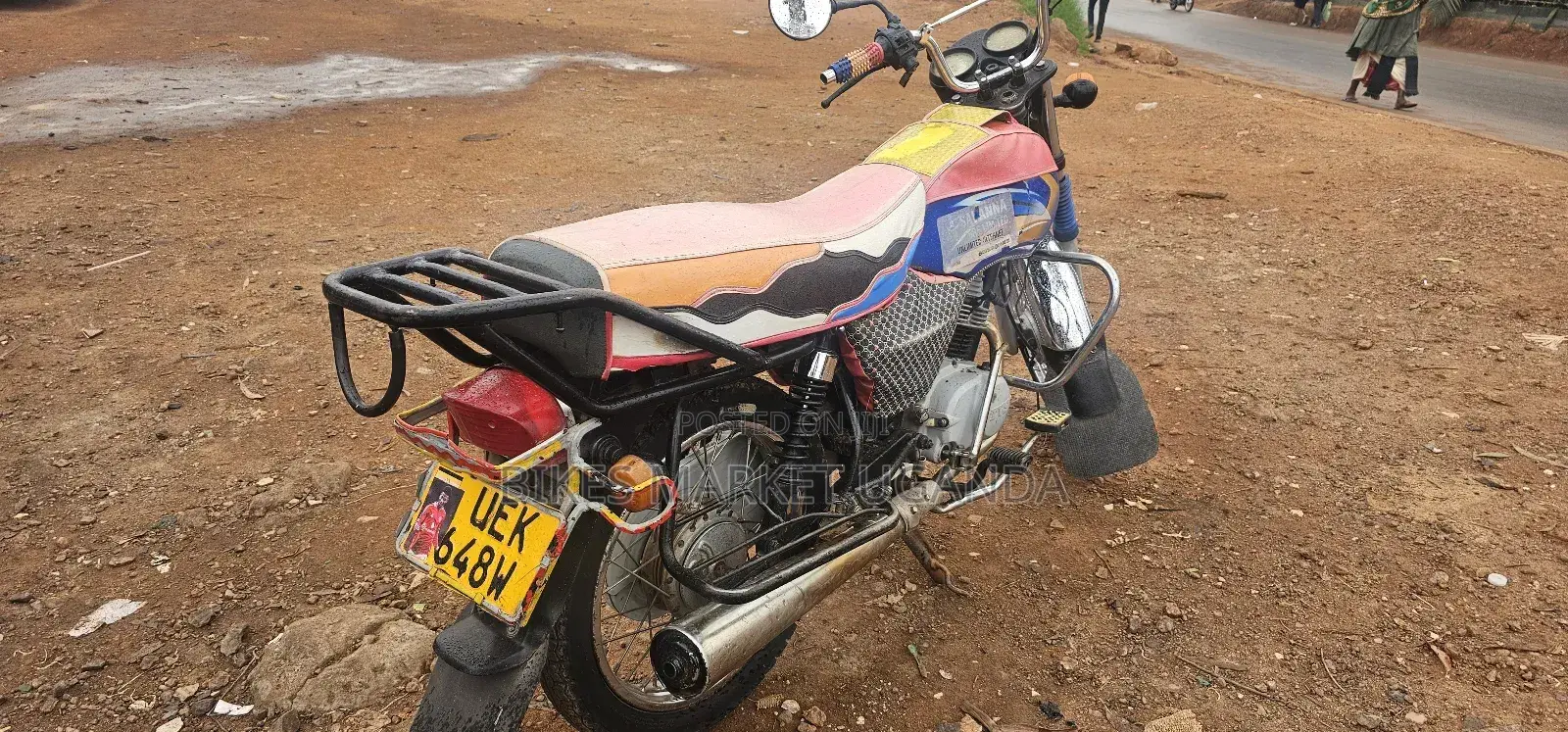 TVS XL 100 2017 Blue
