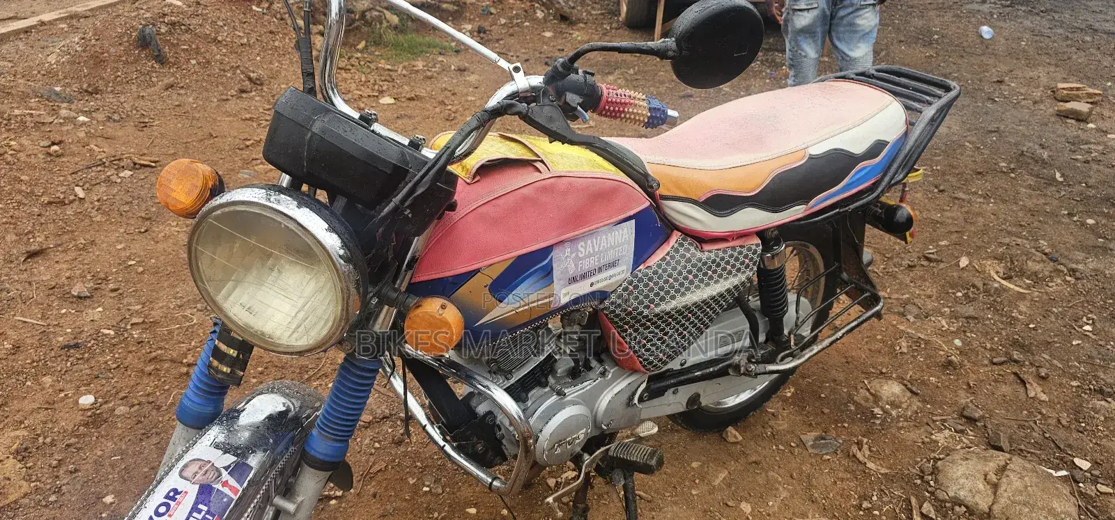 TVS XL 100 2017 Blue