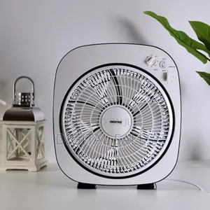 Electric Geepas Box Fan | White