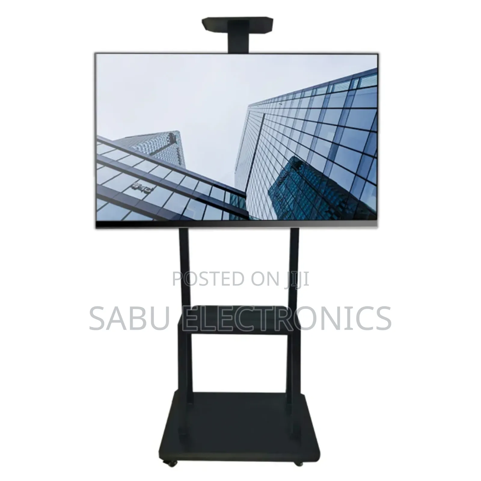 Adjustable Mobile Tv Stand Trolley For 32–75 Inch Screens