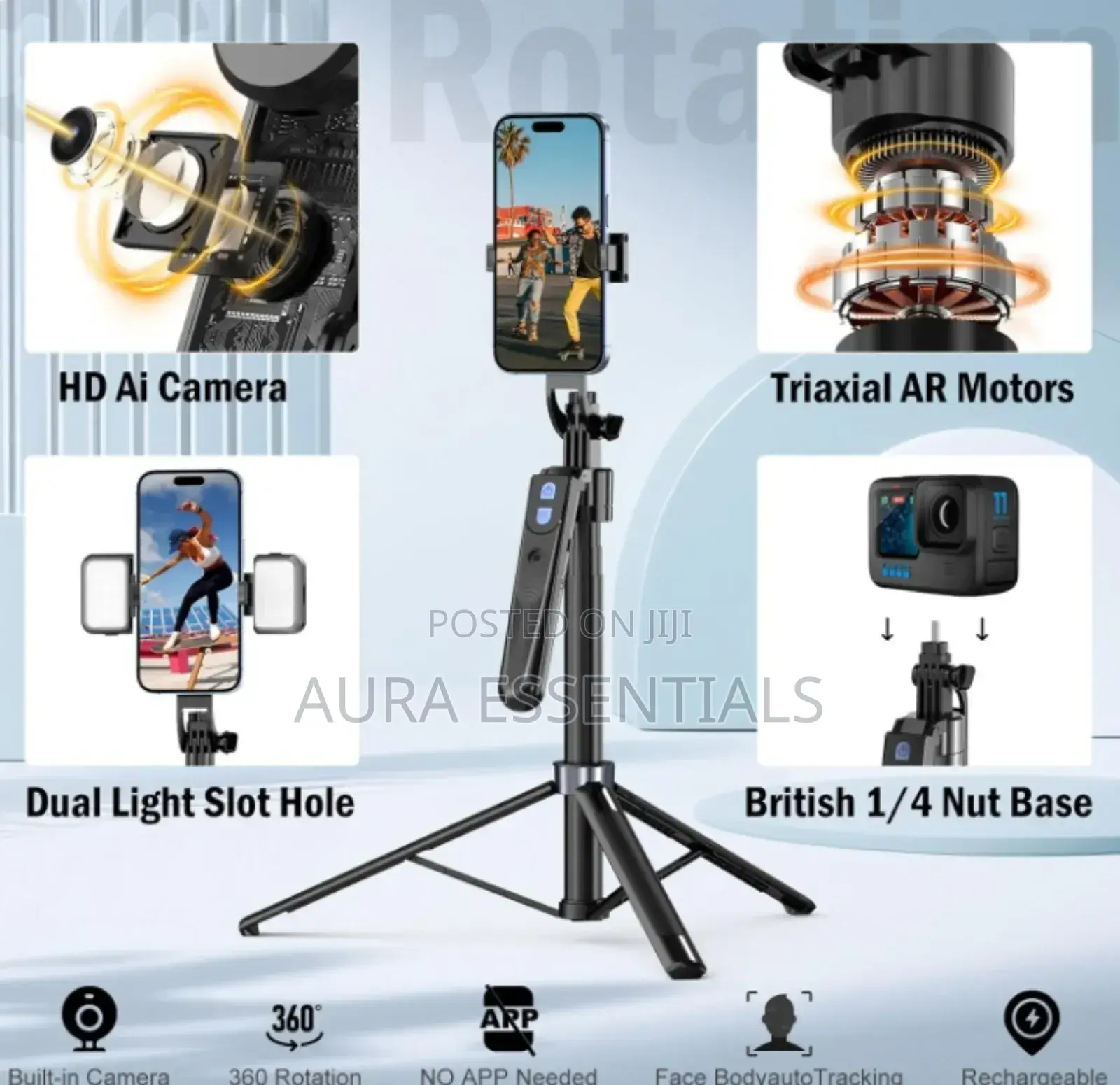 Genuine Auto Face Tracking Tripod