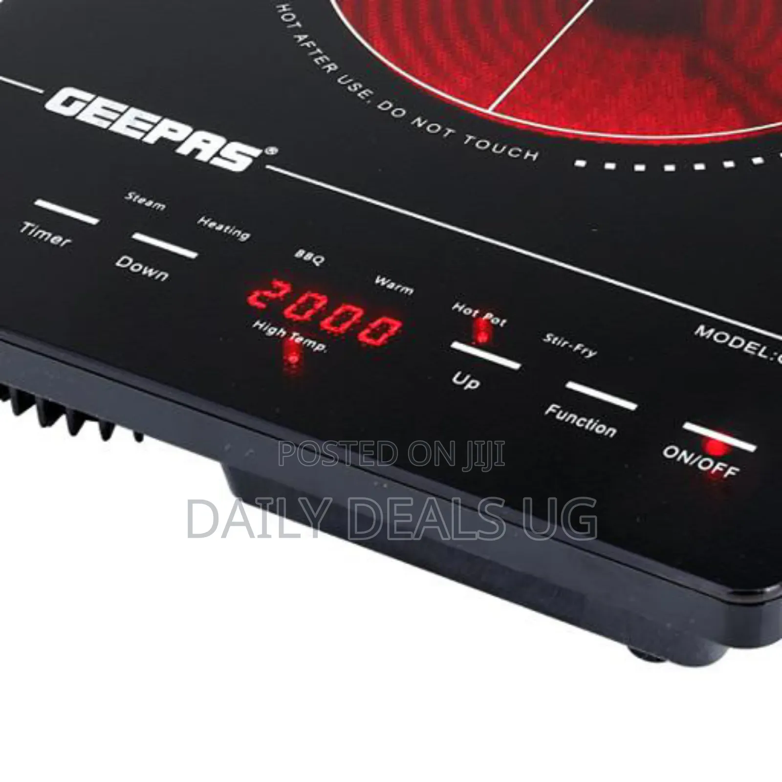 Geepas 4 Digits Led Digital Infrared Cooker
