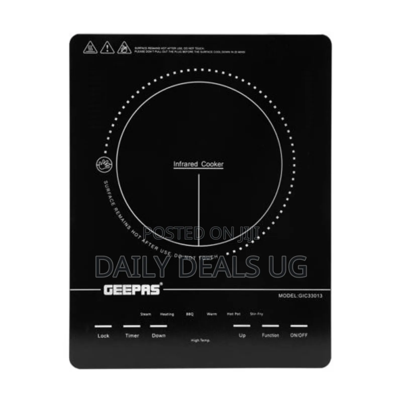 Geepas 4 Digits Led Digital Infrared Cooker