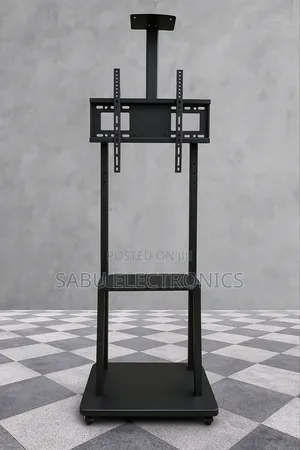 Movable Floor Tv Mount With Wheels | 32"–75" Universal Stand